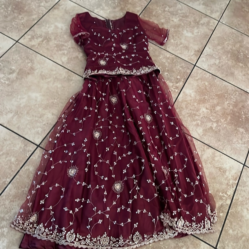 Vintage Indian style maxi dress